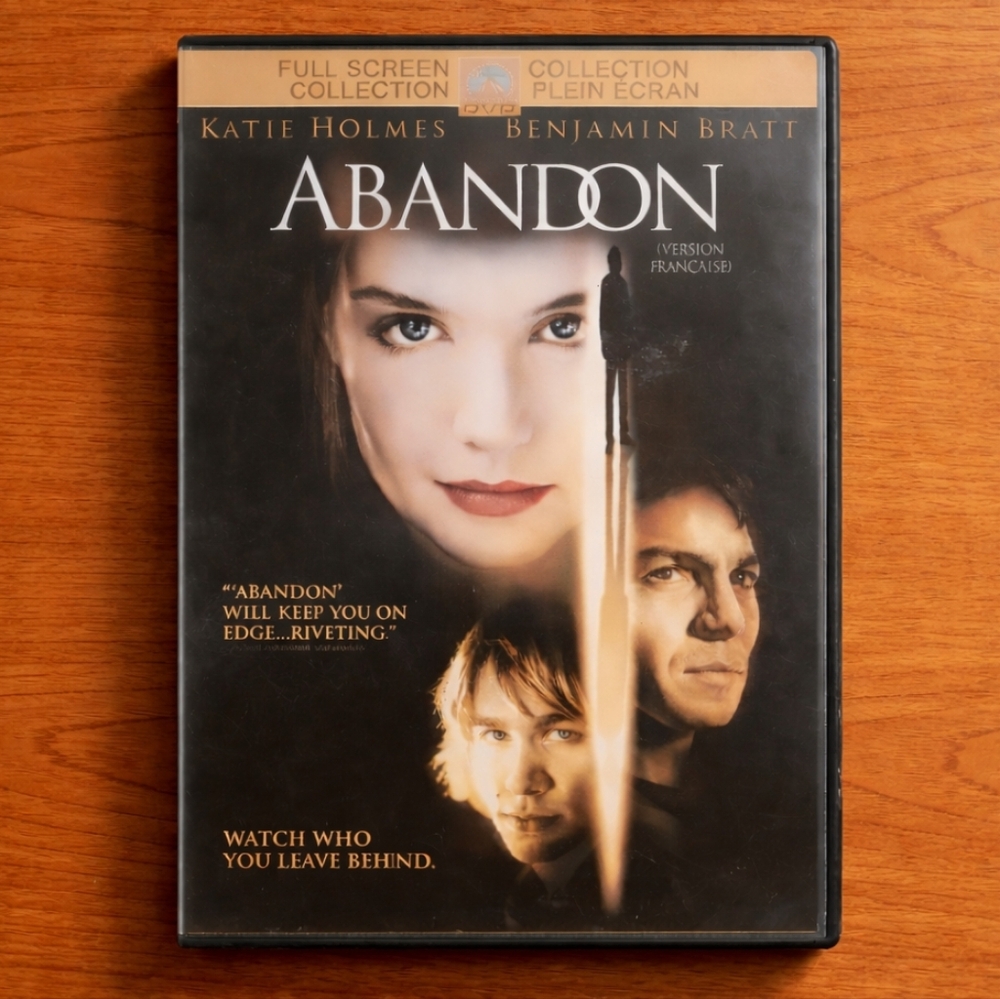 Abandon DVD Movie Starring: Katie Holmes & Benjamin Bratt 4/$20